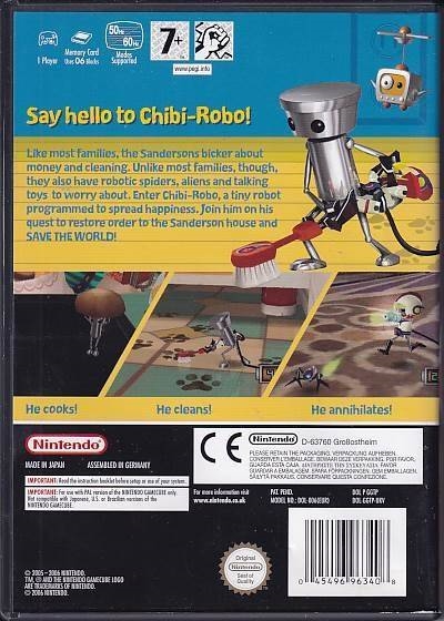 Chibi-Robo - Nintendo GameCube (B Grade) (Genbrug) 